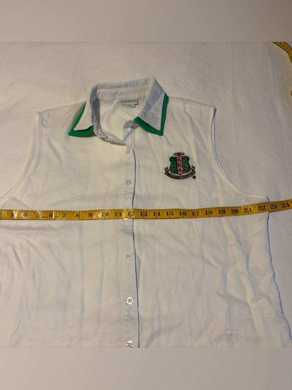IVY STOREHOUSE Alpha Kappa Alpha Button Down Shirt - Picture 7 of 8